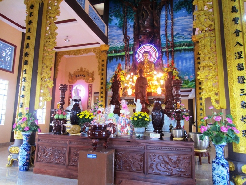 Ngôi chùa Hội An có quy mô, hoành tráng nhưng vẫn giữ nét hiền hòa, an lành, gần gũi với mọi người dân.