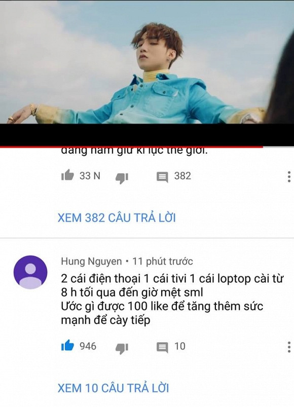 Lượng view MV "Hãy trao cho anh" của Sơn Tùng tăng chóng mặt.