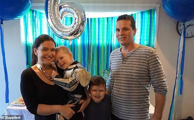 Gia đình hạnh phúc của chị Bree.