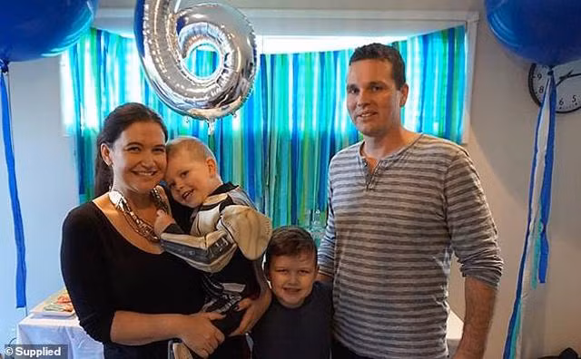 Gia đình hạnh phúc của chị Bree.