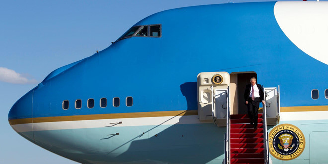 Air Force One cua Trump 'ngon' 5,2 ty USD, gap doi du kien
