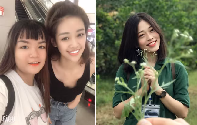 Hai người đẹp có nhiều nét tương đồng trên khuôn mặt, từ khuôn cằm thon, mặt dài đến đôi mắt và nụ cười. Nhiều người cho rằng Khánh Vân và Phương Nga trông như hai chị em ruột.