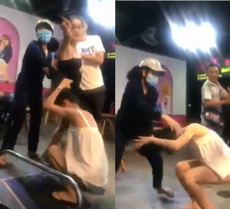 Ảnh chụp từ clip.