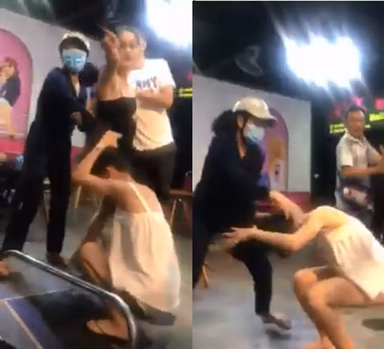 Ảnh chụp từ clip.