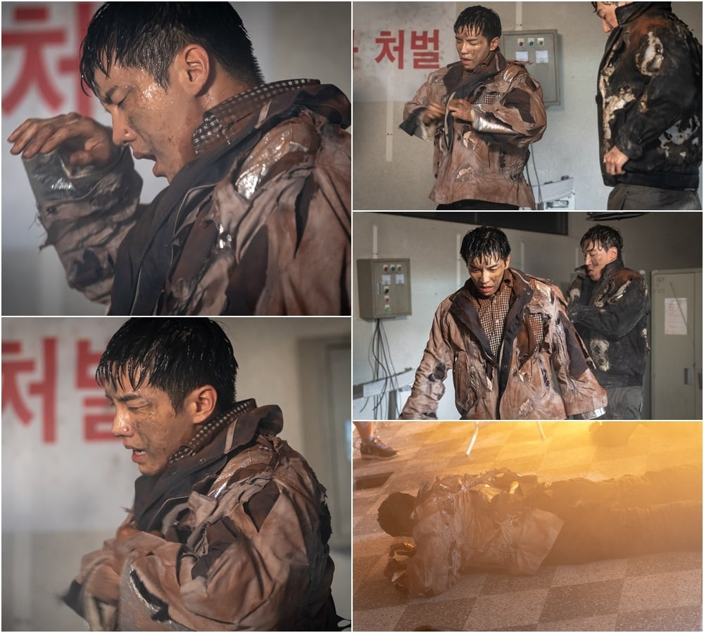 Lee Seung Gi: Mới đây, khi tham gia bom tấn được đầu tư kinh phí khủng 25 tỷ won Vagabond, Lee Seung Gi đã thể hiện tinh thần làm việc chuyên nghiệp và sự tận tâm với vai diễn. Anh không nhờ cậy đến người đóng thế mà tự mình hoàn thành một cảnh cháy nổ nguy hiểm. Sau khi thực hiện cảnh quay thoát khỏi một chiếc xe hơi bị nổ tung, khuôn mặt của nam diễn viên trở nên lem luốc, trang phục cũng rách nát hoàn toàn.