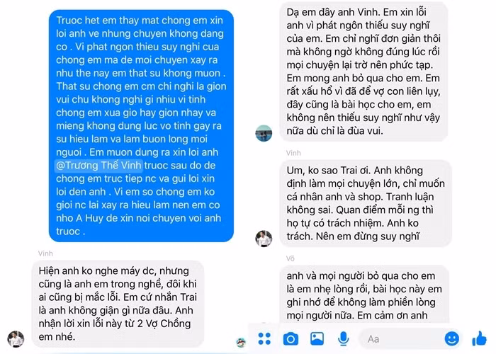 Vo Ngoc Trai buc xuc doi ly hon chong vi nhung tin don va mieng