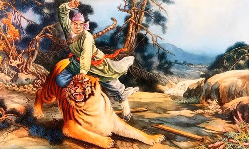 Vo Tong tay khong danh ho trong Thuy Hu la chuyen bia dat?