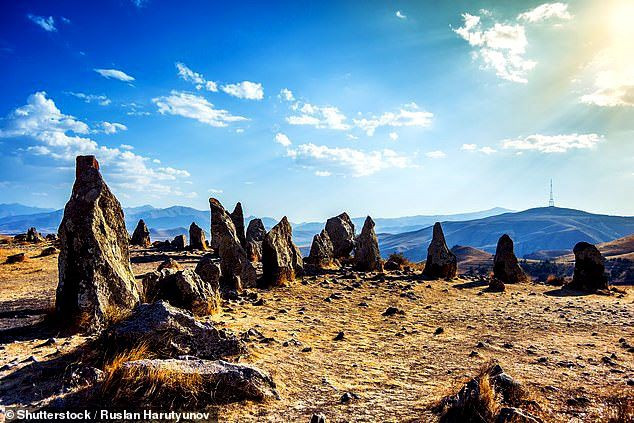 "Những tảng đá biết nói" Carahunge - ảnh: SHUTTERSTOCK