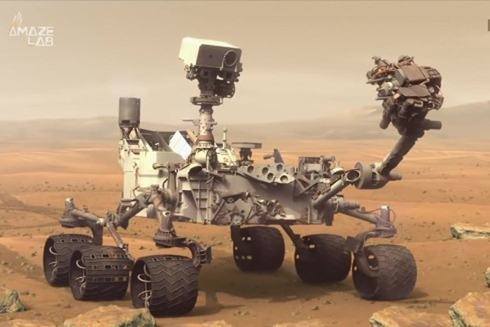 Anh sang trang ky la va gia thuyet ve su song tren Sao Hoa