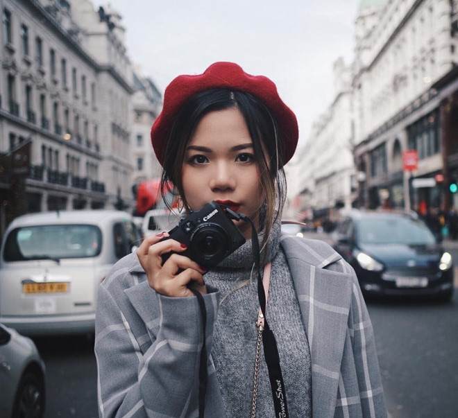 Nữ sinh bắt đầu làm vlog từ năm 2017, hiện cô là beauty blogger được nhiều bạn trẻ quan tâm, theo dõi.