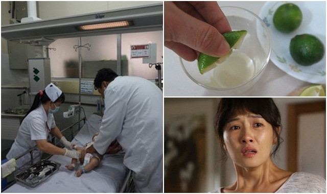 Me so cuu sai cach hai con khi con sot cao co giat