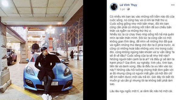 Hoang Thuy Linh vuong nghi an hen ho, Vinh Thuy chia se la