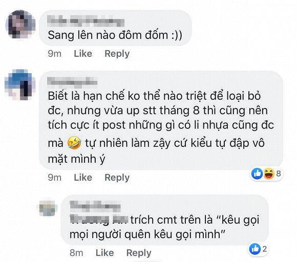 Chi vi dung coc nhua, Dang Thu Thao bi chi trich 