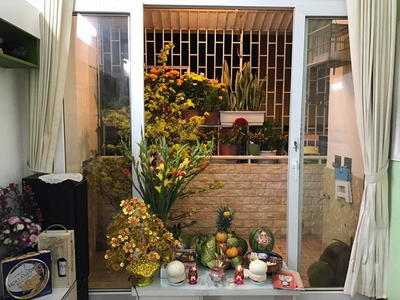 Khu vực ban công.