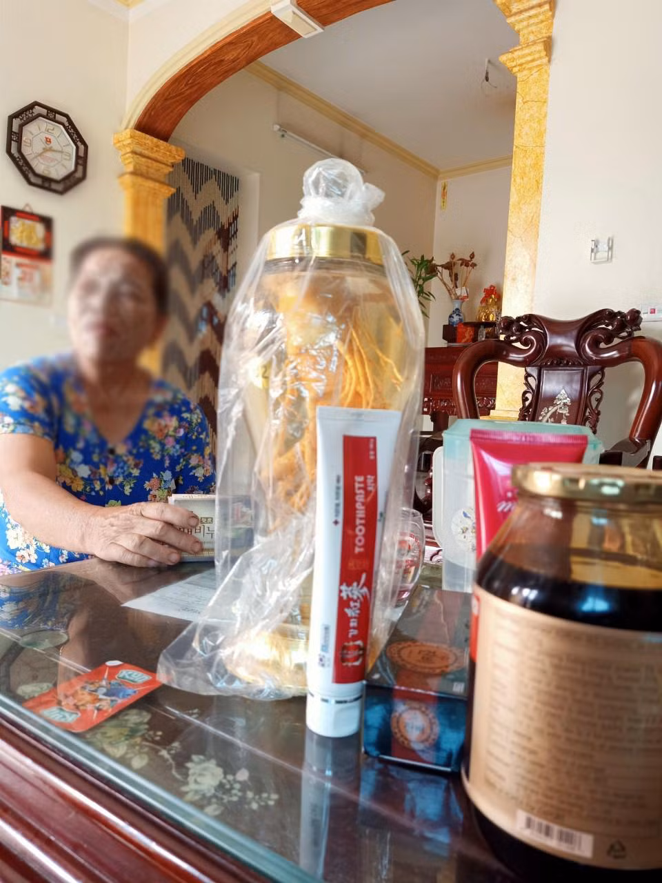 Chieu tro ban hong sam Han Quoc voi gia 'cat co': Vi dang hong sam!