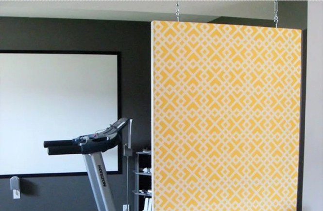 Mẫu tường ngăn đầy phá cách.