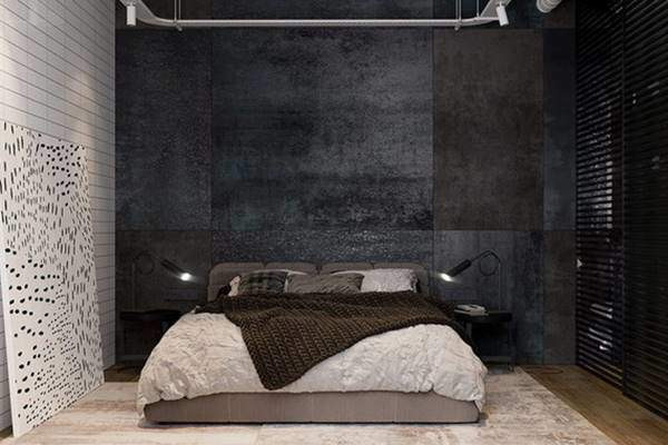 Phòng ngủ đơn giản nhưng vẫn ấm cúng.