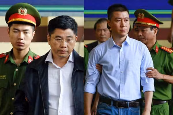 Nguyễn Văn Dương (trái) và Phan Sào Nam.