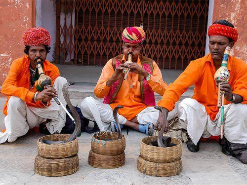 Rắn là hình ảnh quen thuộc trong thần thoại Ấn Độ. Thần rắn trong Ấn Độ giáo (Hindu giáo) có tên gọi là Naga (rắn hổ mang hình người). Naga là biểu tượng của linh vật bảo vệ tôn giáo, cội nguồn của sự sống và cái chết. Trong tiếng Phạn, Naga còn có nghĩa hủy bỏ mọi tội ác.