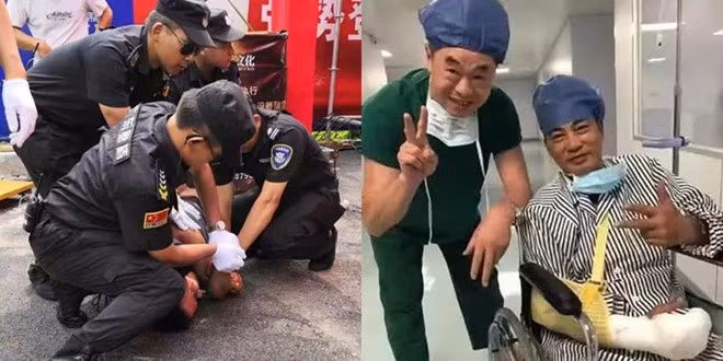 Hung thủ đâm Nhậm Đạt Hoa đã bị bắt ngay lập tức. Theo điều tra ban đầu, người này có dấu hiệu bị tâm thần. Nhậm Đạt Hoa bị đâm 2 nhát ở bụng, 4 ngón tay cũng bị thương vì đỡ dao của hung thủ.