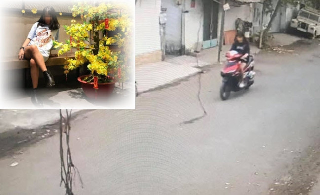 Hot girl 2k3 trom xe may 40 trieu con dang anh gay soc