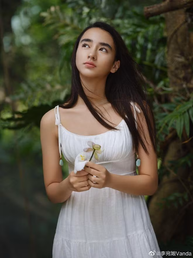 Nhan sắc của nữ diễn viên là sự hòa trộn giữa hai dòng máu Trung – Đức. Cô sinh ra tại Tây Song Bản Nạp, châu tự trị dân tộc Thái ở cực nam tỉnh Vân Nam, Trung Quốc. Cha cô là tiến sĩ sinh thái học người Đức còn mẹ cô là người Trung Quốc đại lục. Sống trong môi trường thiên nhiên từ nhỏ nên Lý Uyển Đát có nét đẹp hoang dã, cá tính, phảng phất vẻ bí ẩn của núi rừng. Bên cạnh ngoại hình tuyệt mỹ, nữ diễn viên còn sở hữu nhiều tài nghệ như hát, múa và cưỡi ngựa, bắn cung không kém gì vận động viên chuyên nghiệp.