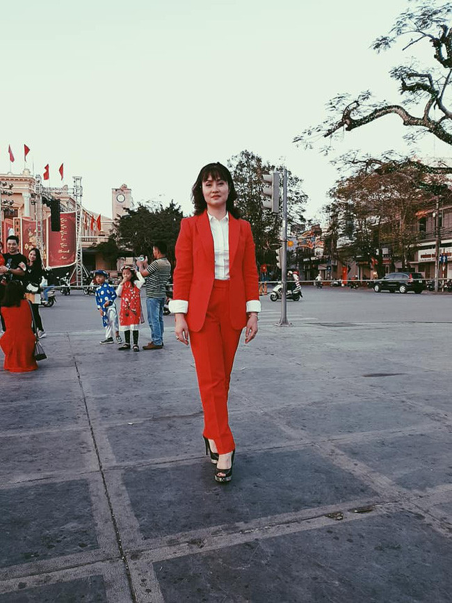 Hình ảnh đời thường của vợ diễn viên Quang Thắng.