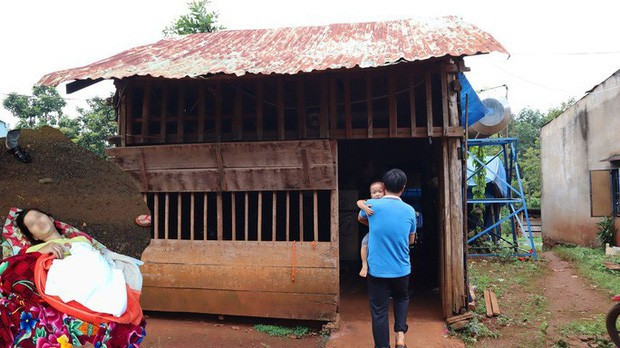Gia canh bi dat cua vo chong san phu bi bo roi giua duong