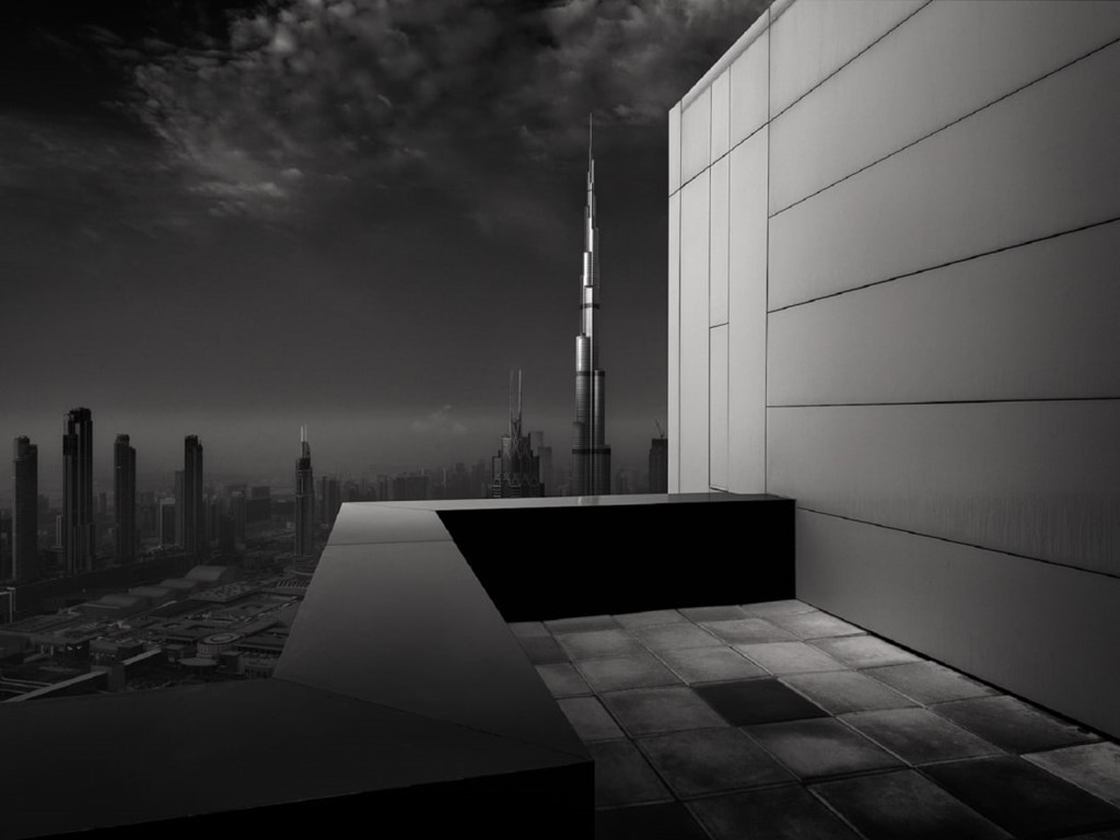 Thêm một góc nhìn khác hướng về tòa nhà cao nhất hành tinh Burj Khalifa.