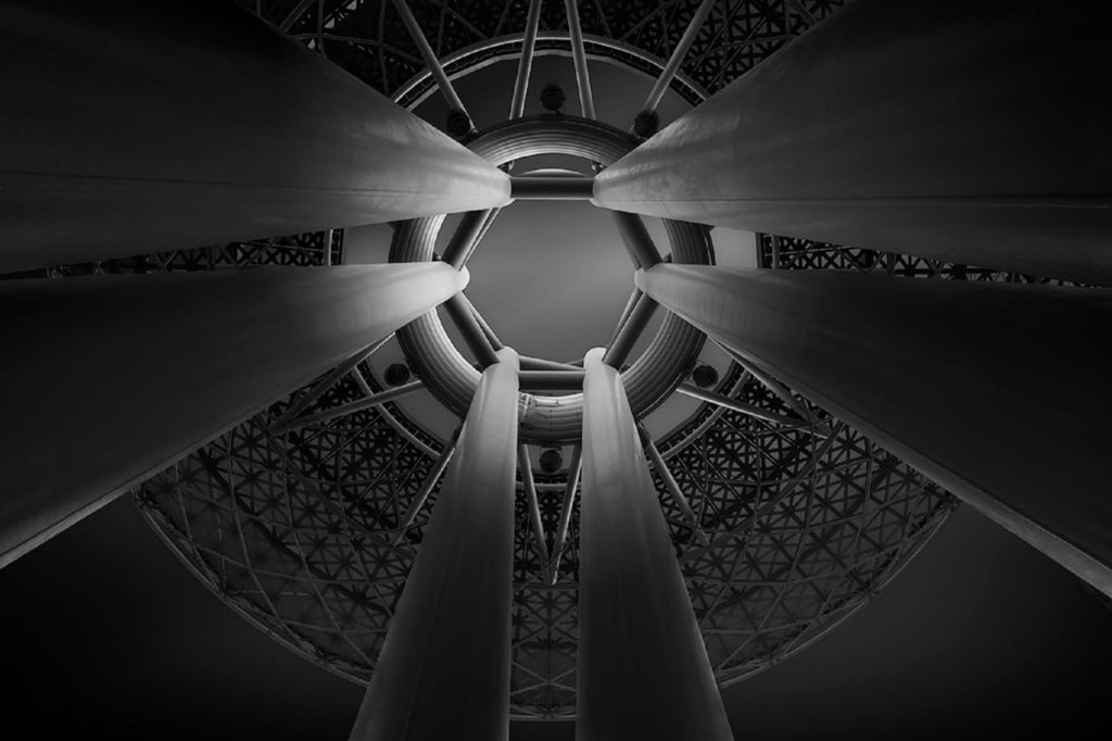 Cái tấm nhôm được lợp trên đảo Blue Waters, một địa điểm vui chơi giải trí nổi tiếng ở Dubai.