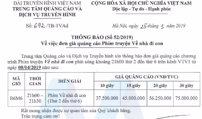 Doanh thu quang cao cao ngat nguong cua Ve nha di con-Hinh-2