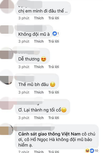 Ha Ho gay tranh cai khi cho nguoi tinh khong doi mu bao hiem-Hinh-3