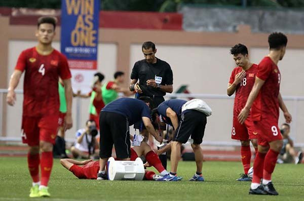 Da ro muc do chan thuong cua 