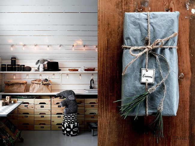 Một chút trang sức lấp lánh cho Noel thêm sắc màu.