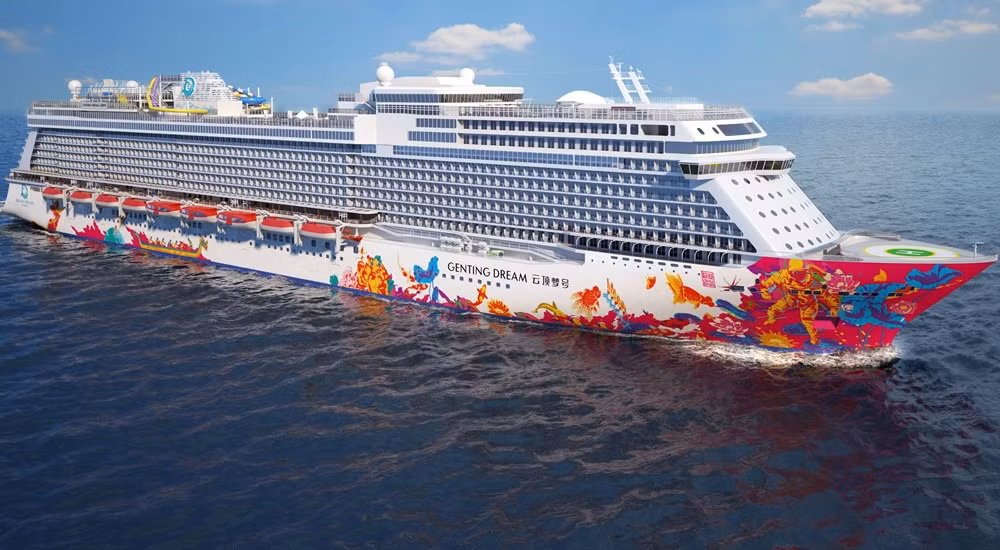 Du thuyền Genting Dream thuộc tập đoàn Du lịch tàu biển Genting Hong Kong (Trung Quốc) và hãng tàu biển Dream Cruise Line (Malaysia). Đây là con tàu nghỉ dưỡng hiện đại được đóng tại Đức, có tổng trọng tải 151.300 tấn, dài 335 m, rộng gần 40 m.