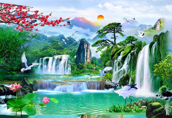 6 mau tranh phong thuy cuoi nam treo Tet giup hut tai loc ve nha