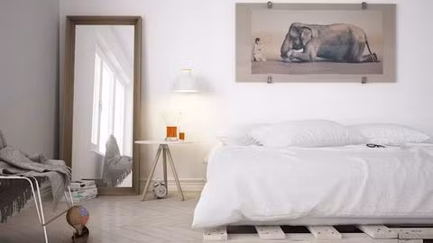 Nâng cao giường bằng bảng gỗ Tạo ra một phòng ngủ nhà đẹp không nhất thiết phải quá tốn kém. Bạn có thể nghĩ đến việc tái sử dụng các bảng gỗ cũ để tạo ra đồ nội thất đẹp mắt.