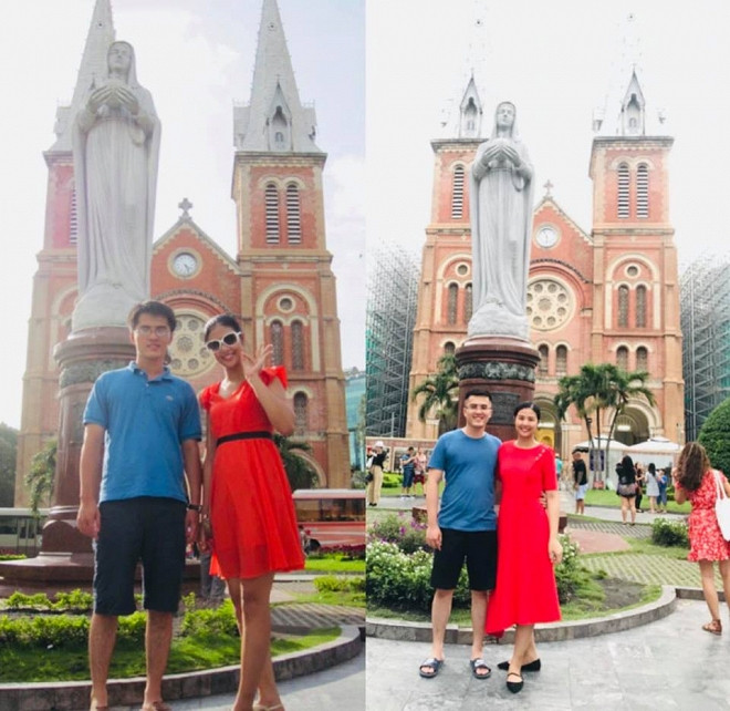 Thuc hu Hoa hau Ngoc Han sap len xe hoa