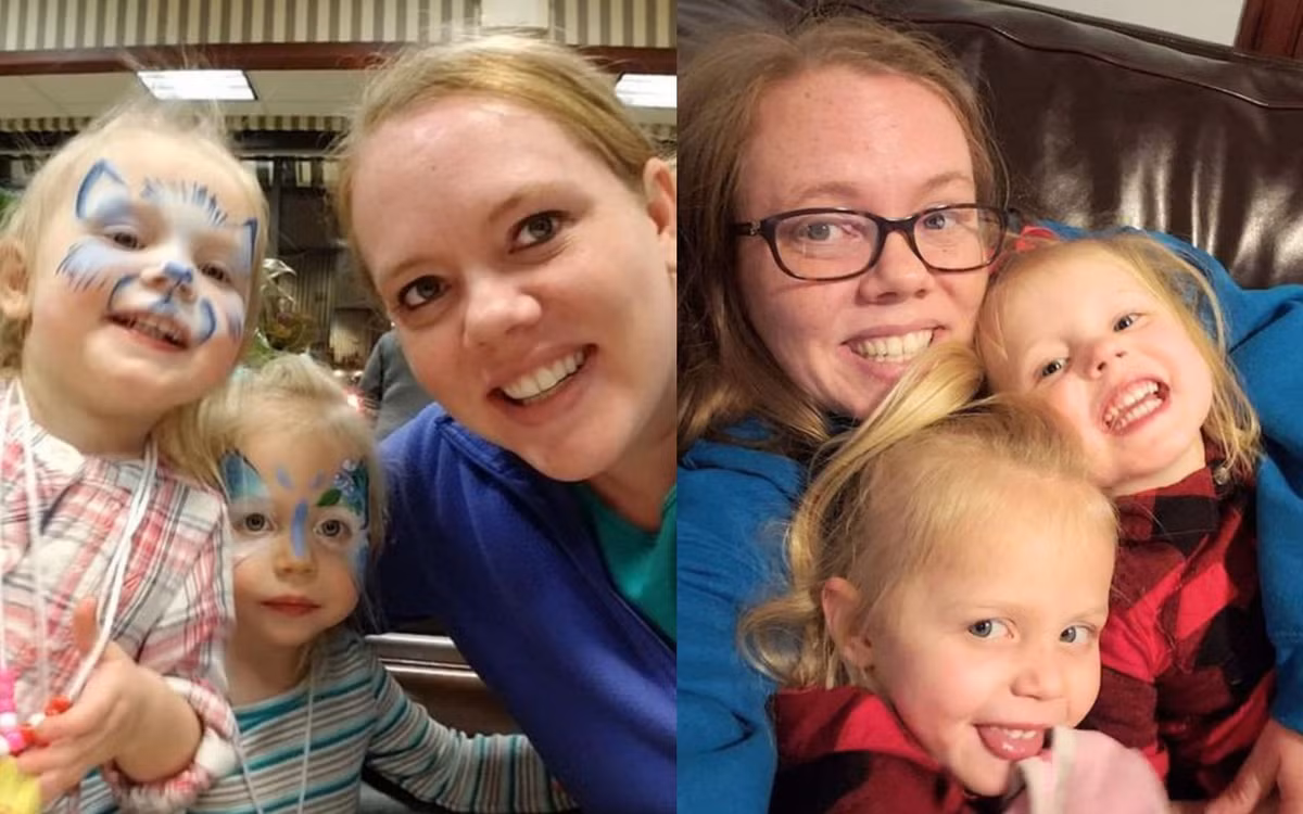 2 cô con gái là Hannelore (3 tuổi) và Emma (4 tuổi).