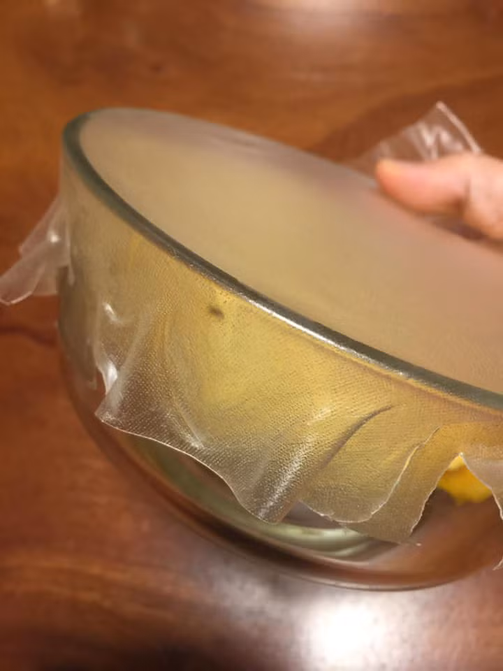 Màng bọc thực phẩm tự chế từ bánh đa nem cuốn hút chị em - Hình 2 Mang boc thuc pham tu che tu banh da nem cuon hut chi em-Hinh-2