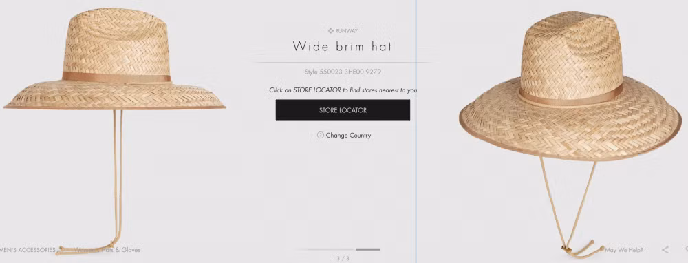 Mu Gucci 9 trieu dong giong voi mu nan hang Viet gia 80.000 dong