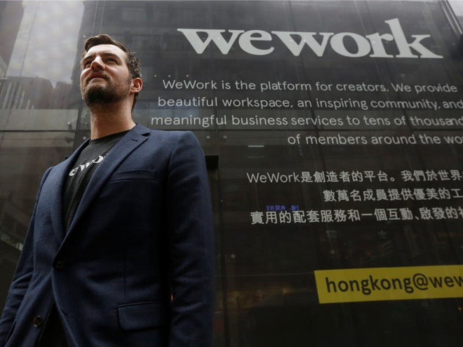 Năm 2019 có thể nói là năm sóng gió đối với các startup. Điển hình như bê bối của WeWork đã buộc phải hủy IPO và khiến CEO Adam Neumann từ chức, ảnh hưởng không nhỏ tới “túi tiền” của cấp lãnh đạo. Vào tháng 3, nhà đồng sáng lập McKelvey nắm giữ khoảng 2,9 tỷ USD, theo Forbes. Ảnh: REUTERS/Bobby Yip.
