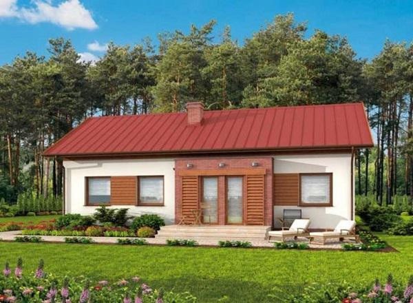 Còn đây là kiểu nhà cấp 4 phong cách châu Âu hay Bắc Âu dành cho những người yêu thích sự hiện đại mà vẫn đơn giản, hài hòa. Thay vì mái ngói truyền thống, kiểu nhà này thường sử dụng mái bằng hoặc mái tôn, khá tiết kiệm chi phí.