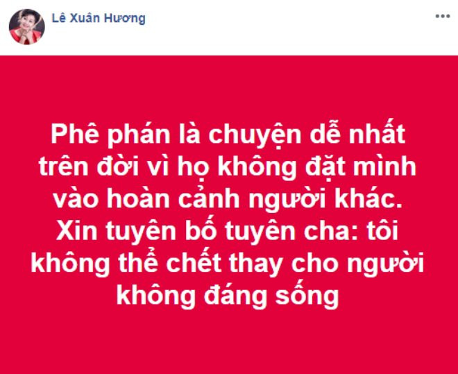 Sau 10 chuong “vach mat” Thanh Bach, vo cu tuyen bo la