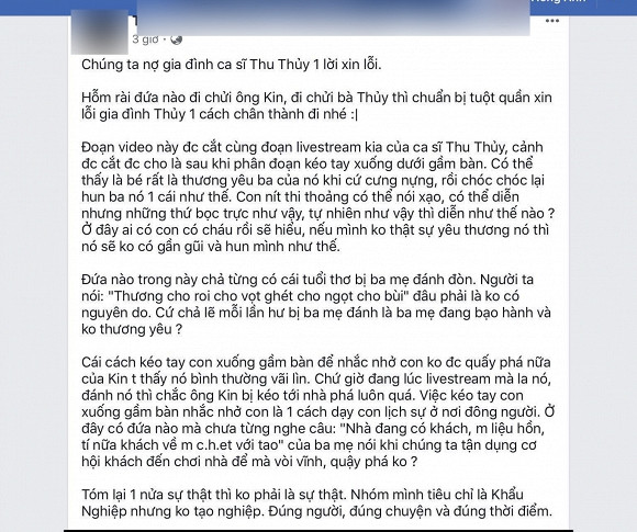 Bang chung minh oan cho chong Thu Thuy sau on ao nguoc dai con rieng