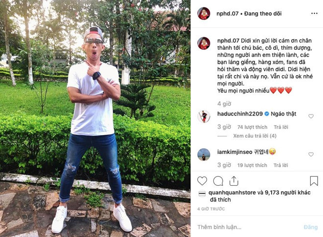 Hong Duy tran an fan sau chan thuong bang loat anh 