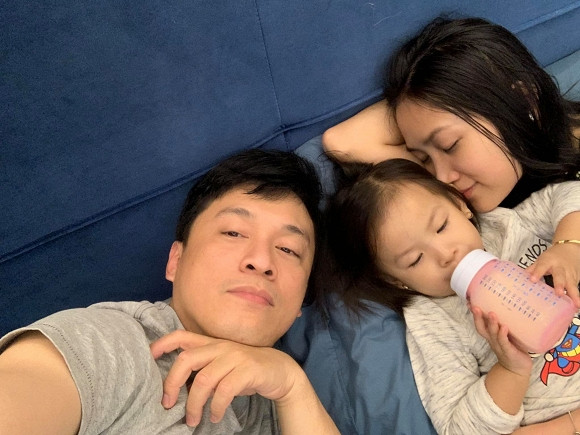 Lam Truong khoe anh gia dinh hanh phuc giua bao tin sap chia tay