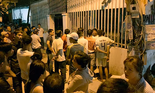 Sau tieng keu cuu, hoang hon phat hien thanh nien chet chay