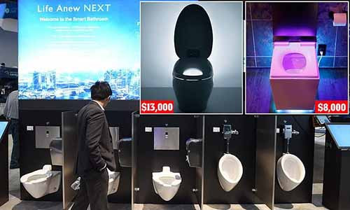 Choang ngop voi the gioi bon cau ve sinh thong minh o CES 2019