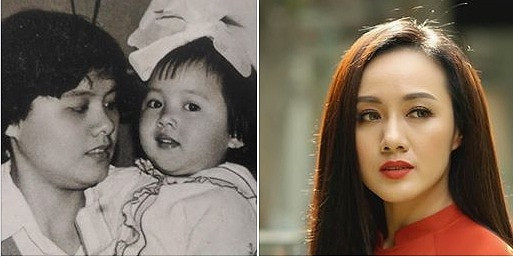 “Thêm cái nơ trên đầu nữa là về lại hơn 30 năm trước”- BTV Hoài Anh hóm hỉnh viết.